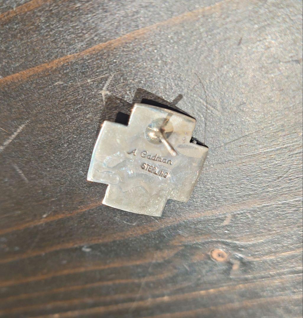 ショベル　ANDY CADMAN アンディキャドマン　ターコイズ　ピアス