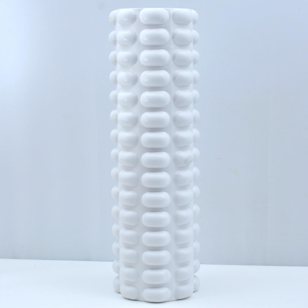 ホワイト フォームローラー 円柱型