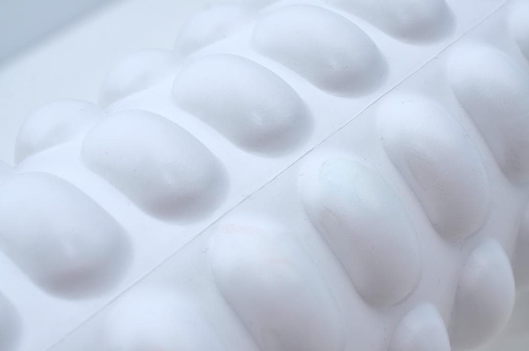 ホワイト フォームローラー 円柱型