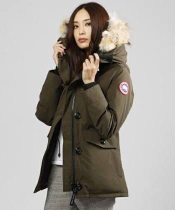 美品 カナダグース ブロンテ カーキ 日本オリジナル