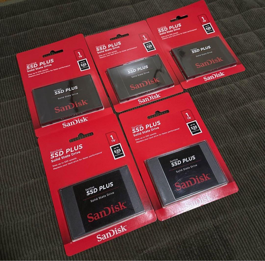 1TB SanDisk サンディスク 内蔵 SSD PLUS 1TB