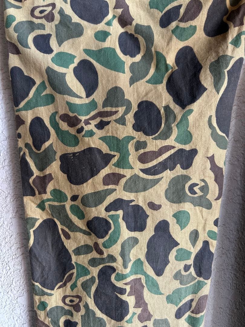 60s~ ダックハンターカモ ベイカーパンツ カモパンツ 古着