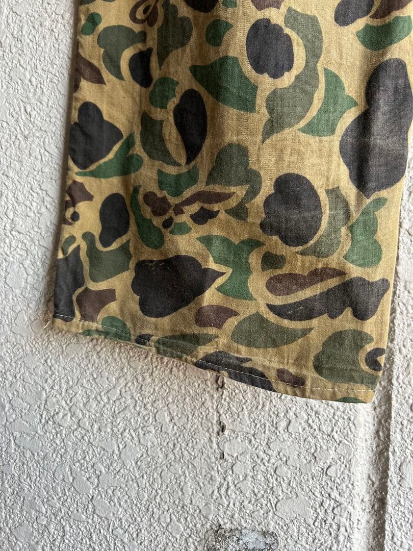 60s~ ダックハンターカモ ベイカーパンツ カモパンツ 古着