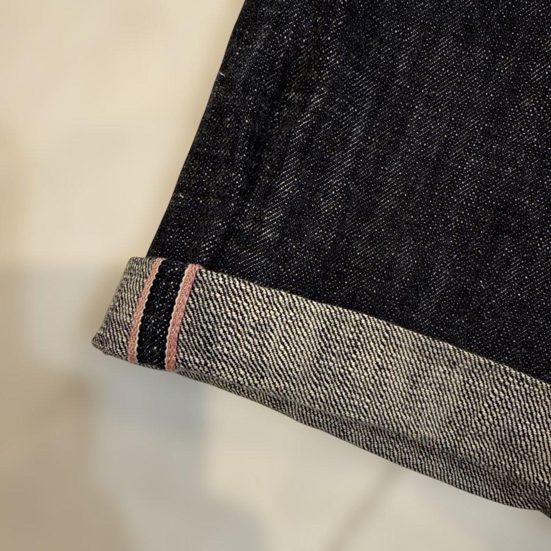 YAMANE EVISU デニムパンツ 32x34 ゴールドカモメ　ホワイト