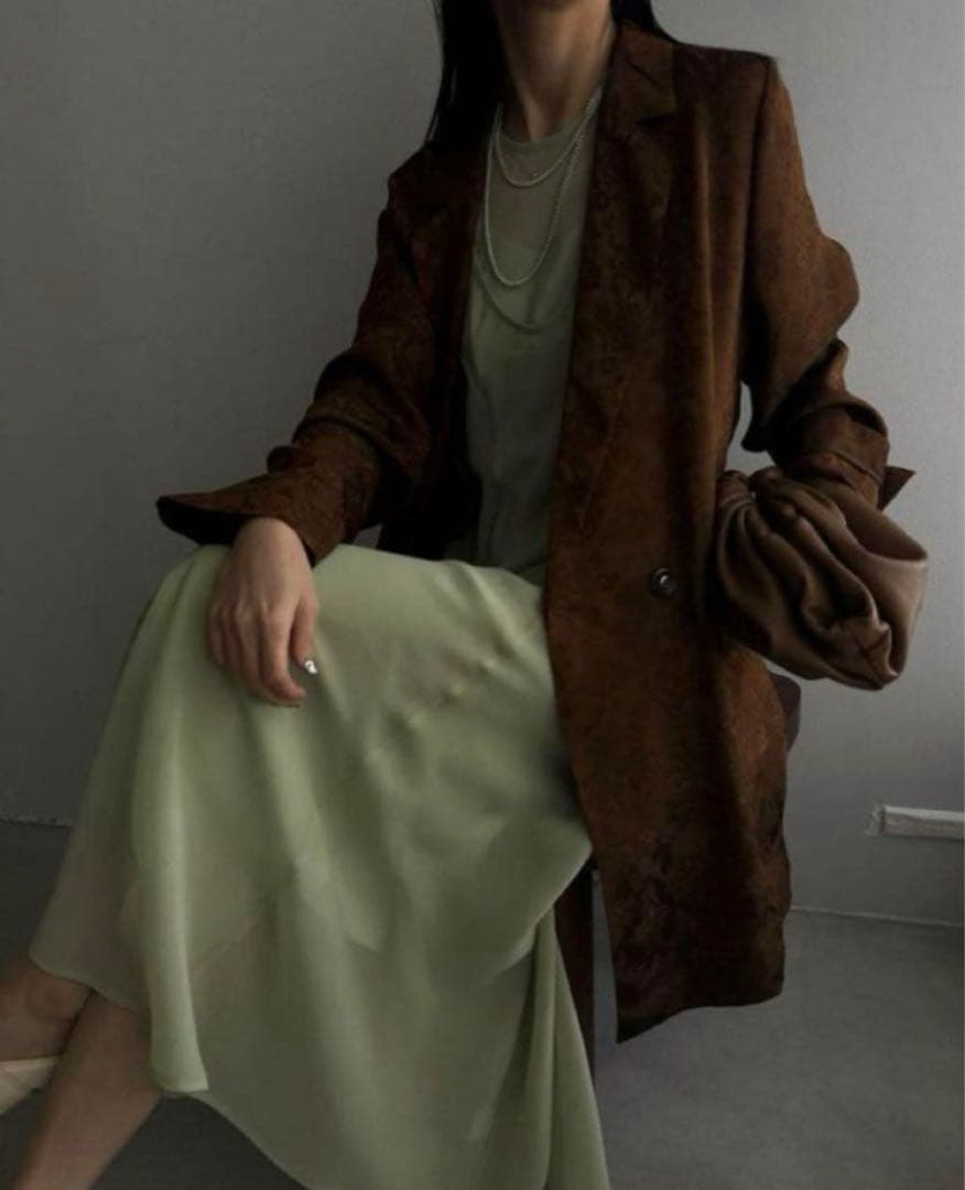 ameri アメリ MEDI ALICIA JACQUARD JACKET