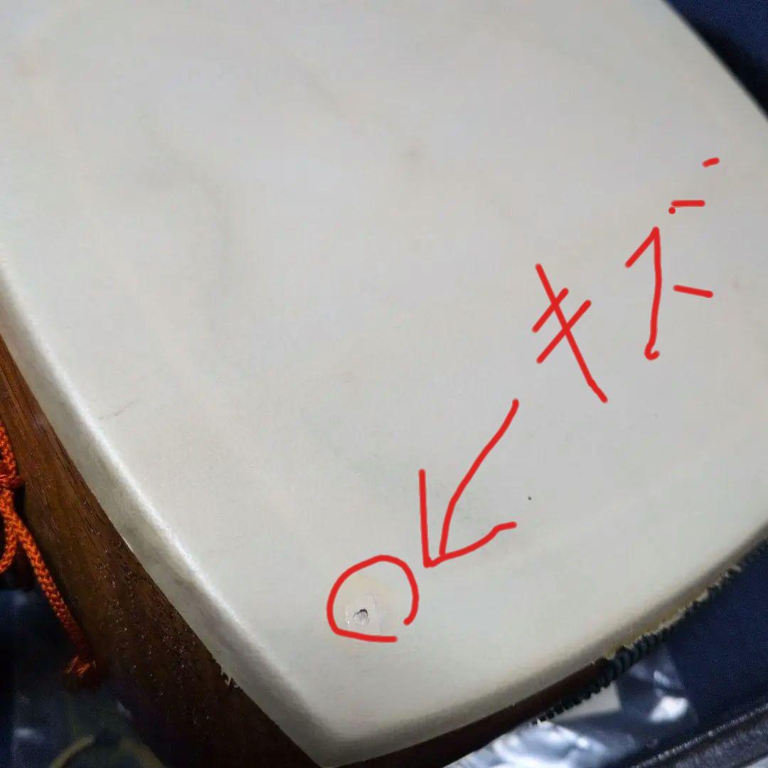 三味線　細棹東さわりつき　(ひよんまぁまぁお金かかってます仕様)