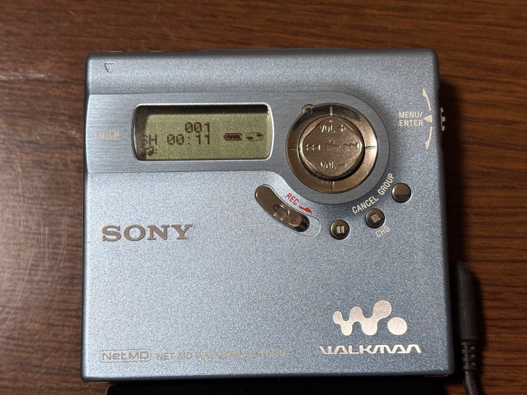SONY MDウォークマン MZ-N920 動作確認済み 電池端子、リモコン難有