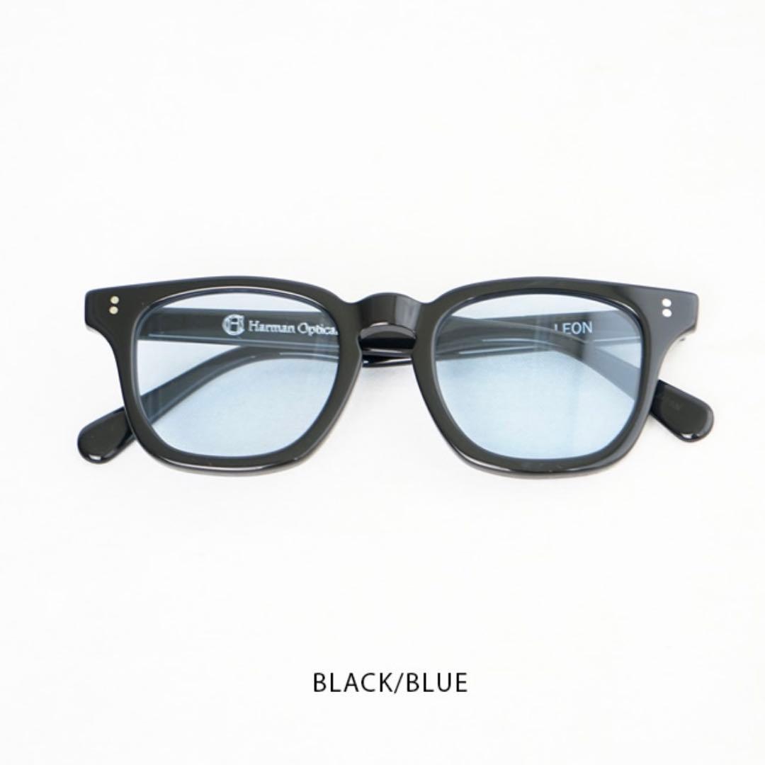 小物 Harman Optical Co. LEON BLACK / BLUE