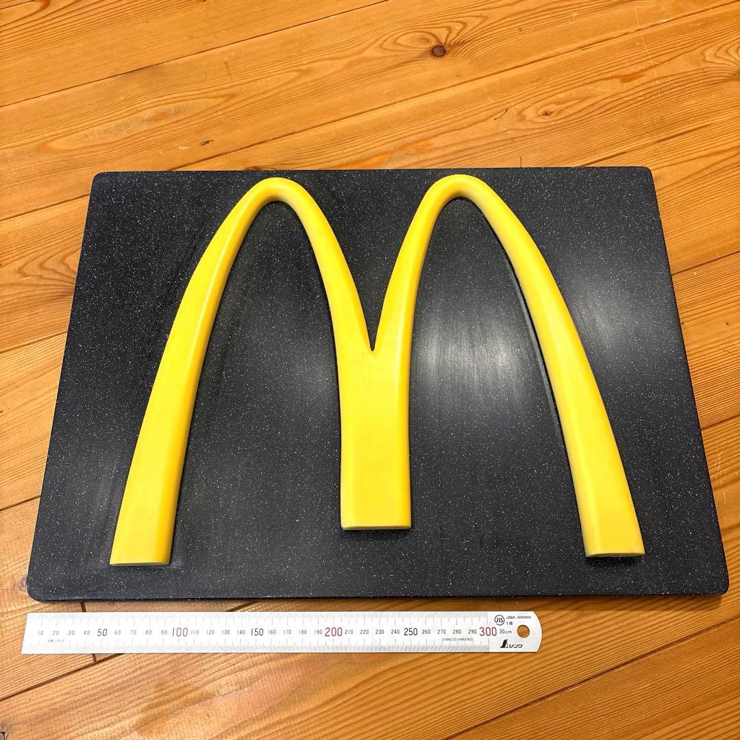 レア！　80年代　USA マクドナルド　看板　店舗用　ゴールデンアーチ