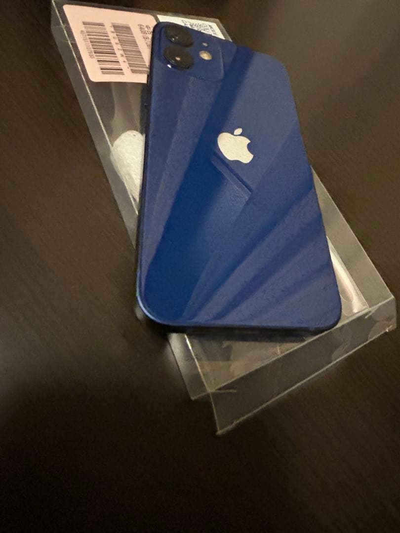 美品）iPhone12mini 64GB ブルー｜SB認定中古｜バッテリー75%