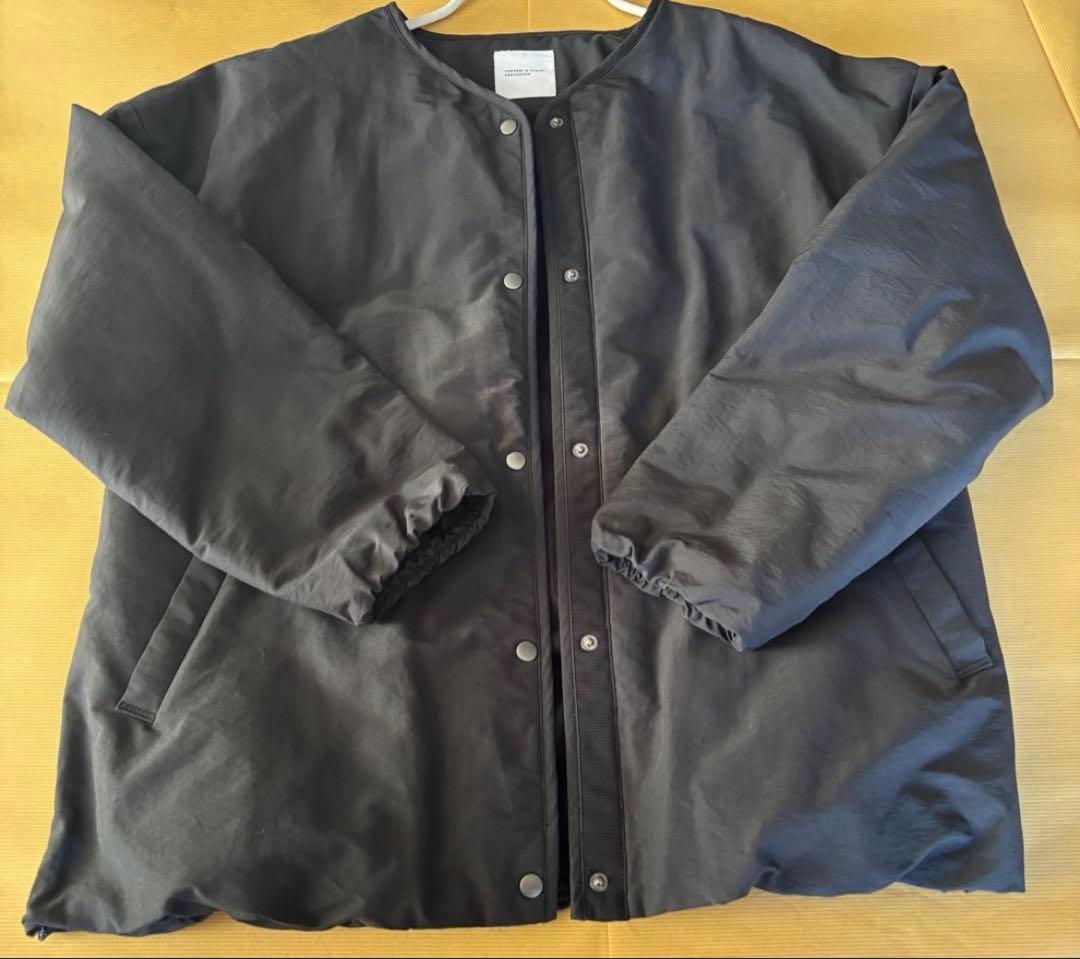 「ふんわり軽くてあったかい」洗えるショート丈コートブラック