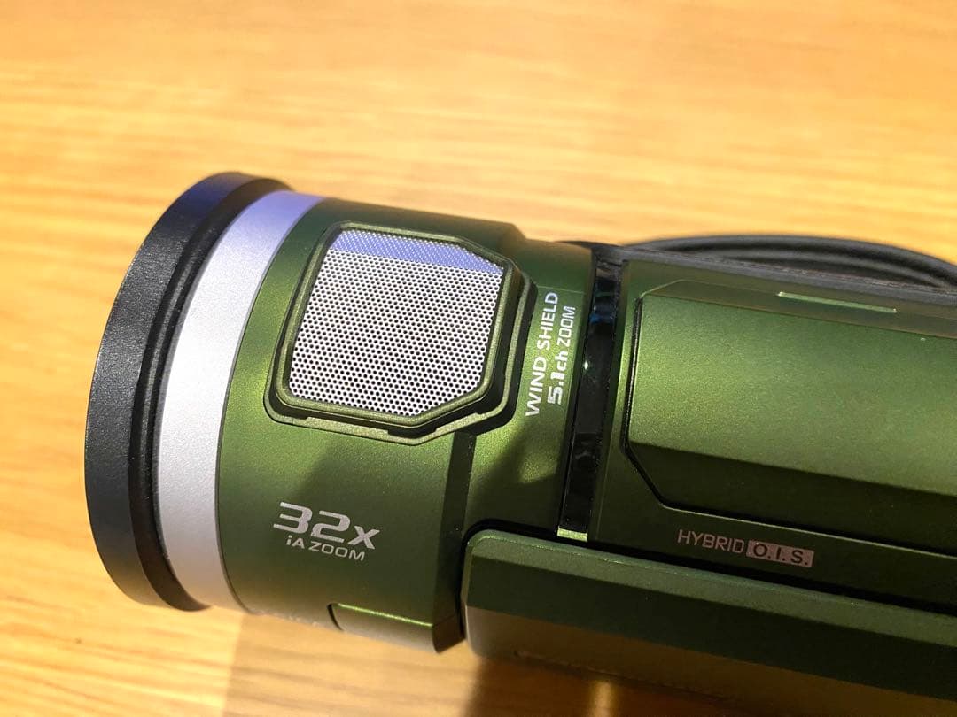 【よっしー】パナソニック 4Kビデオ HC-VX2M 【フォレストカーキ】