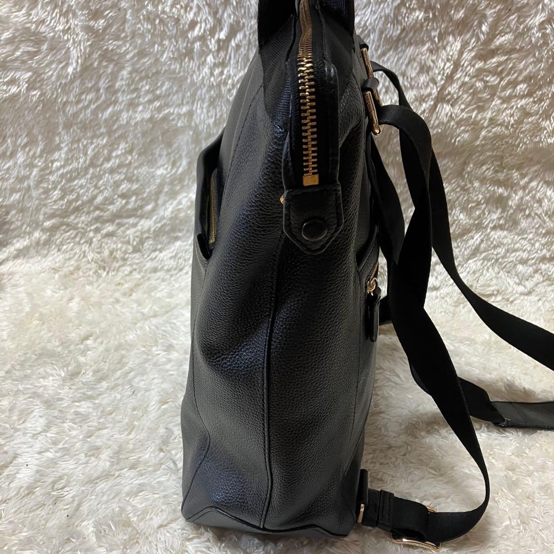 コールハーン　コンバーチブル　リュック　バックパック　シボ