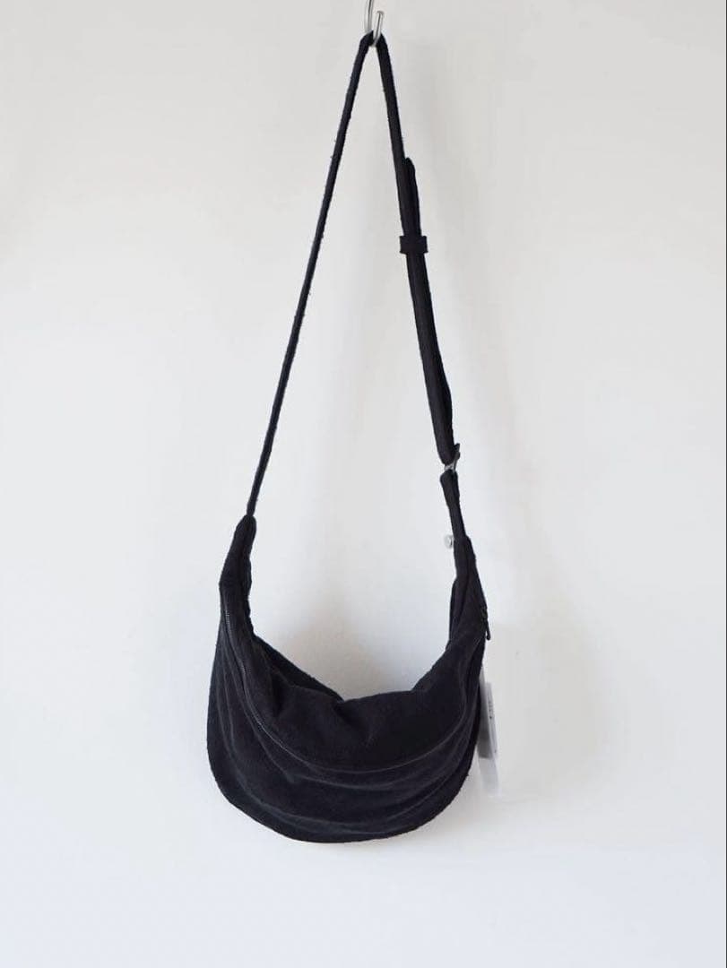 【COMOLI コモリ】シルクネップウエストバッグ