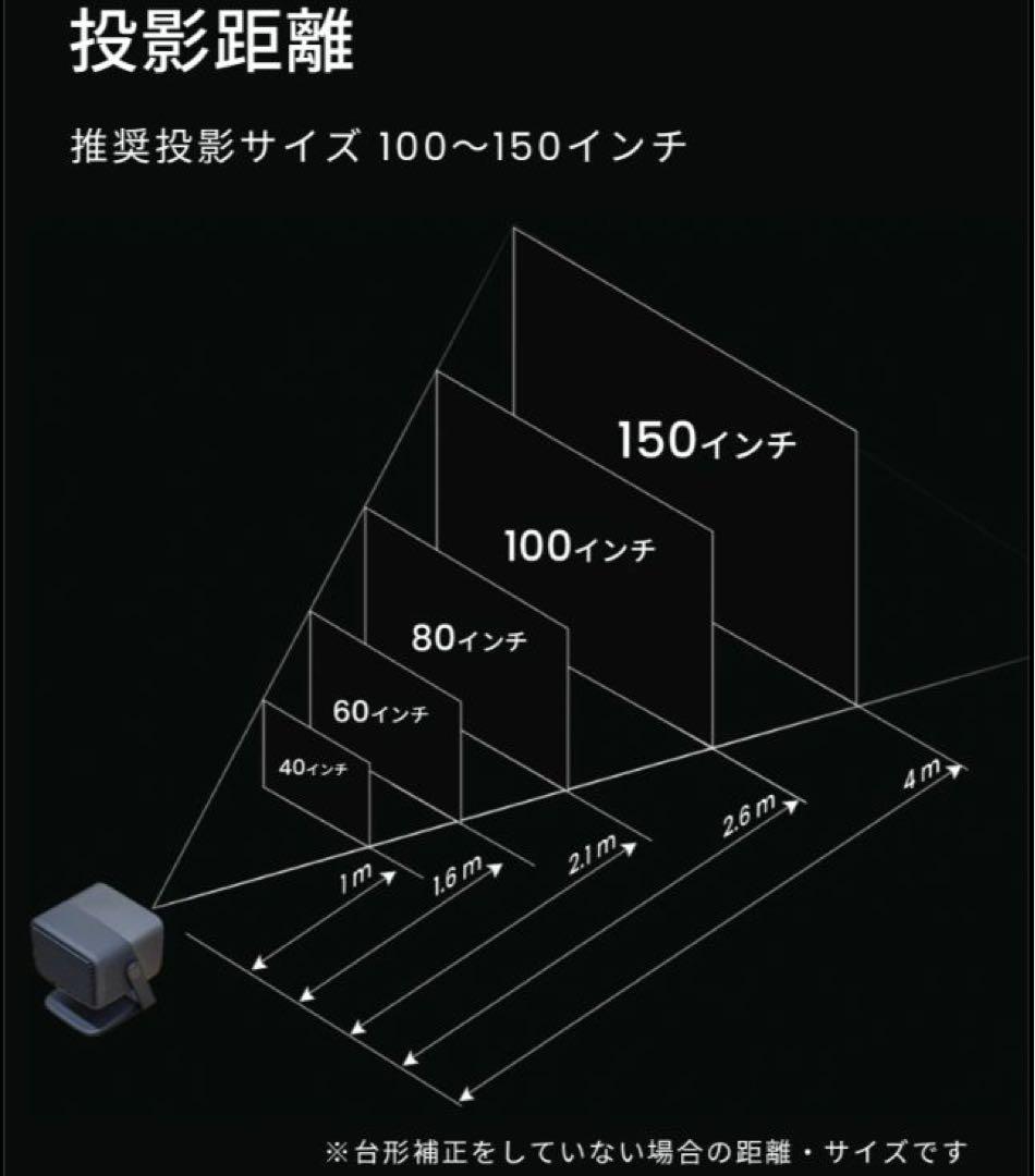 JMGO N1 ultra 4K 映画館級のレーザー搭載プロジェクター