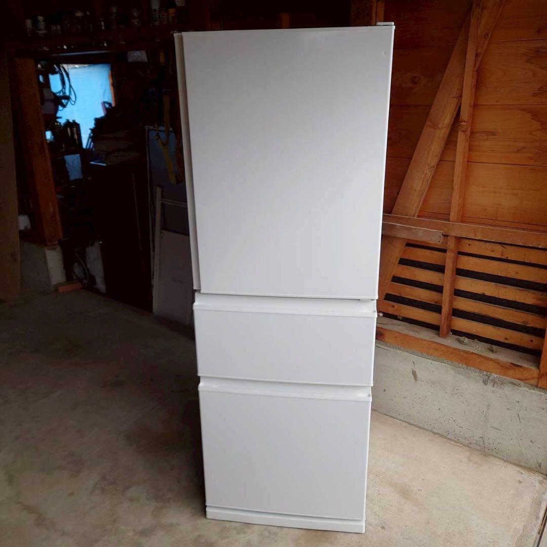 【良品】三菱　3ドア冷蔵庫　330L　2023年製　北陸のみ送料無料