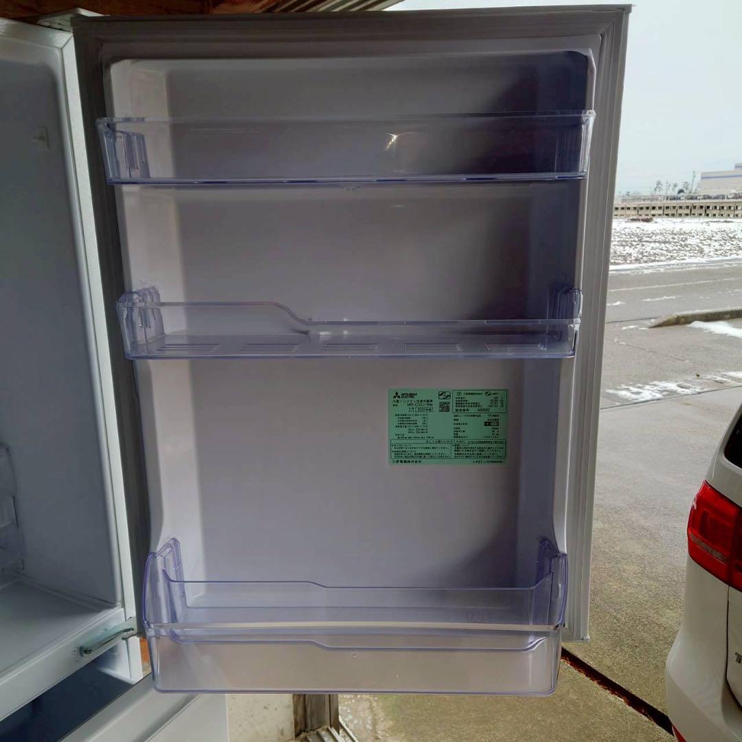 【良品】三菱　3ドア冷蔵庫　330L　2023年製　北陸のみ送料無料