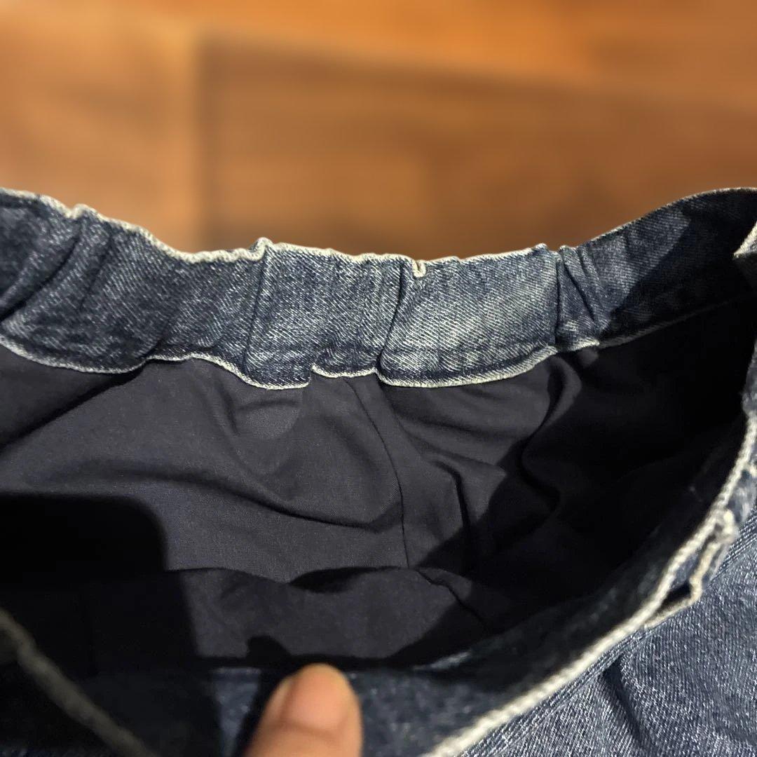 パンツ AMERI DENIM LAYERED TAPERED PANTS