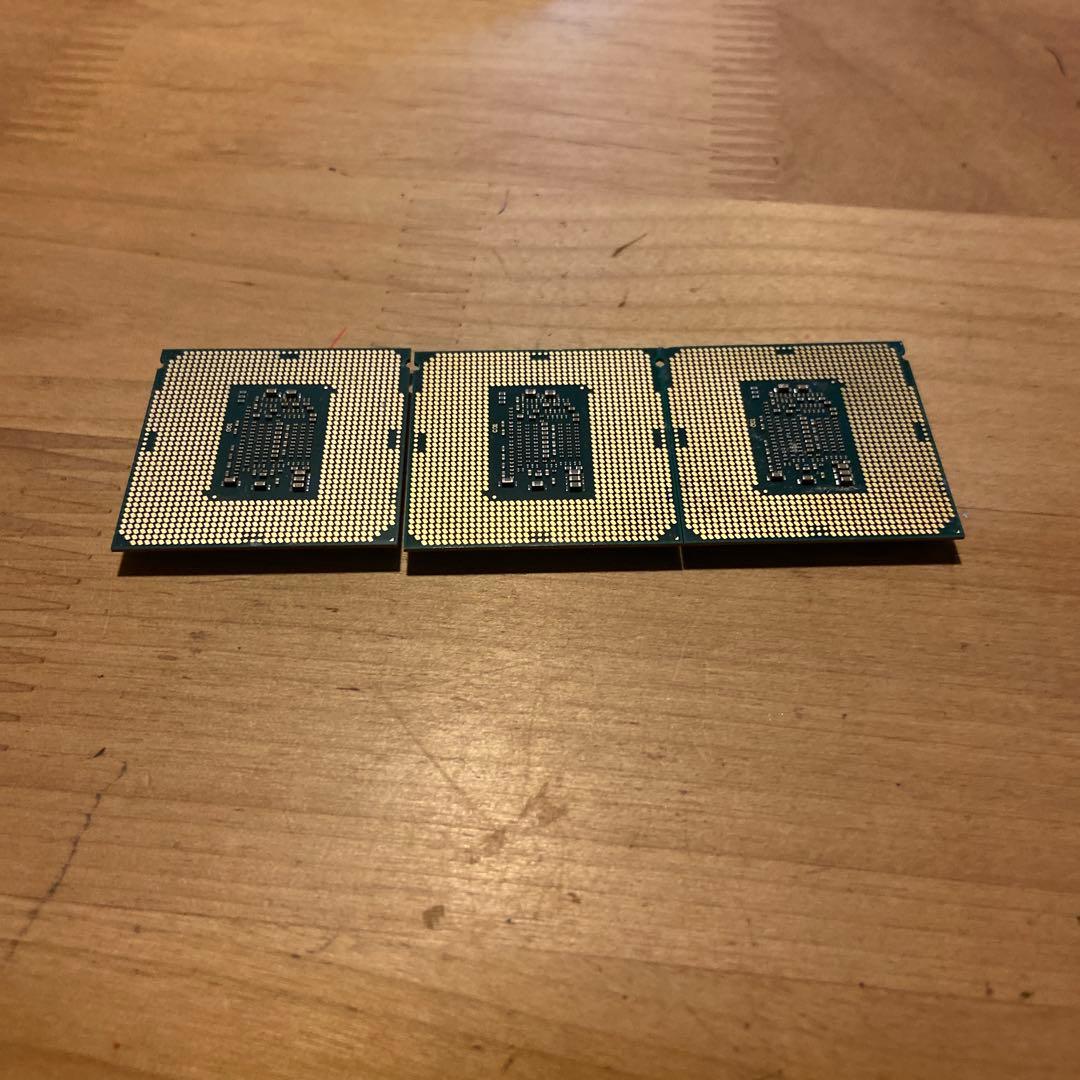 Intel Core i5 7500/3.40GHz 3個セット