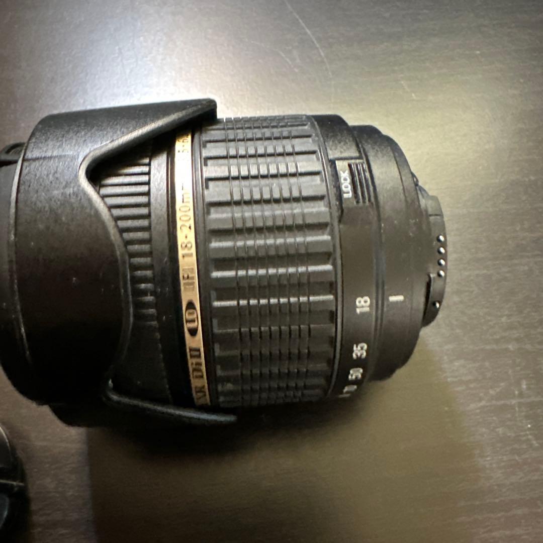 Nikon F3 一眼レフカメラ Tamron 200mmレンズ付き