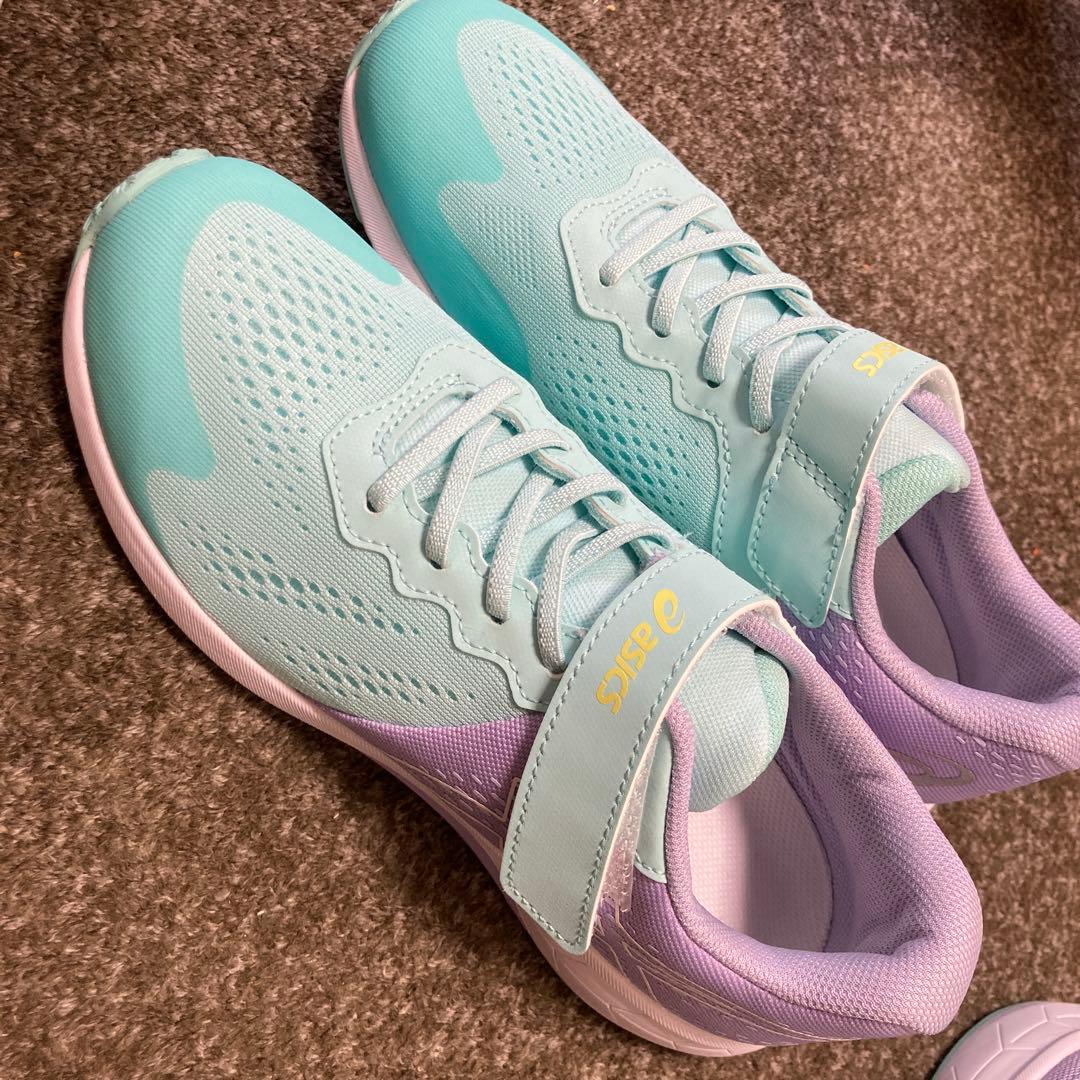 レーザービーム RH-ＭＧ アシックス スニーカー 23.0 23.5cm