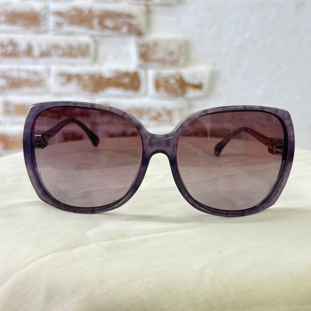 CHANELシャネル スクエアサングラス