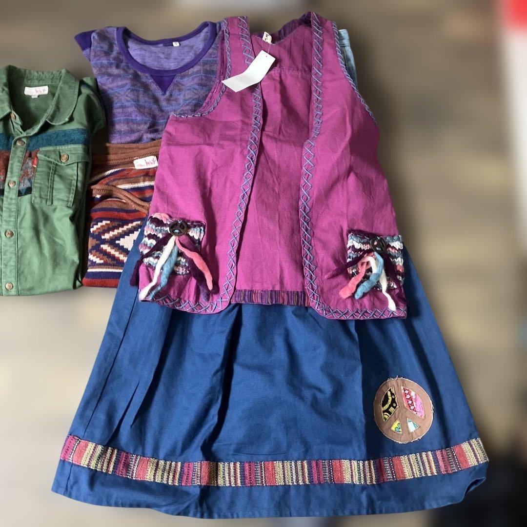 チチカカ　アジアン　エスニック　24点まとめ売り　秋冬物