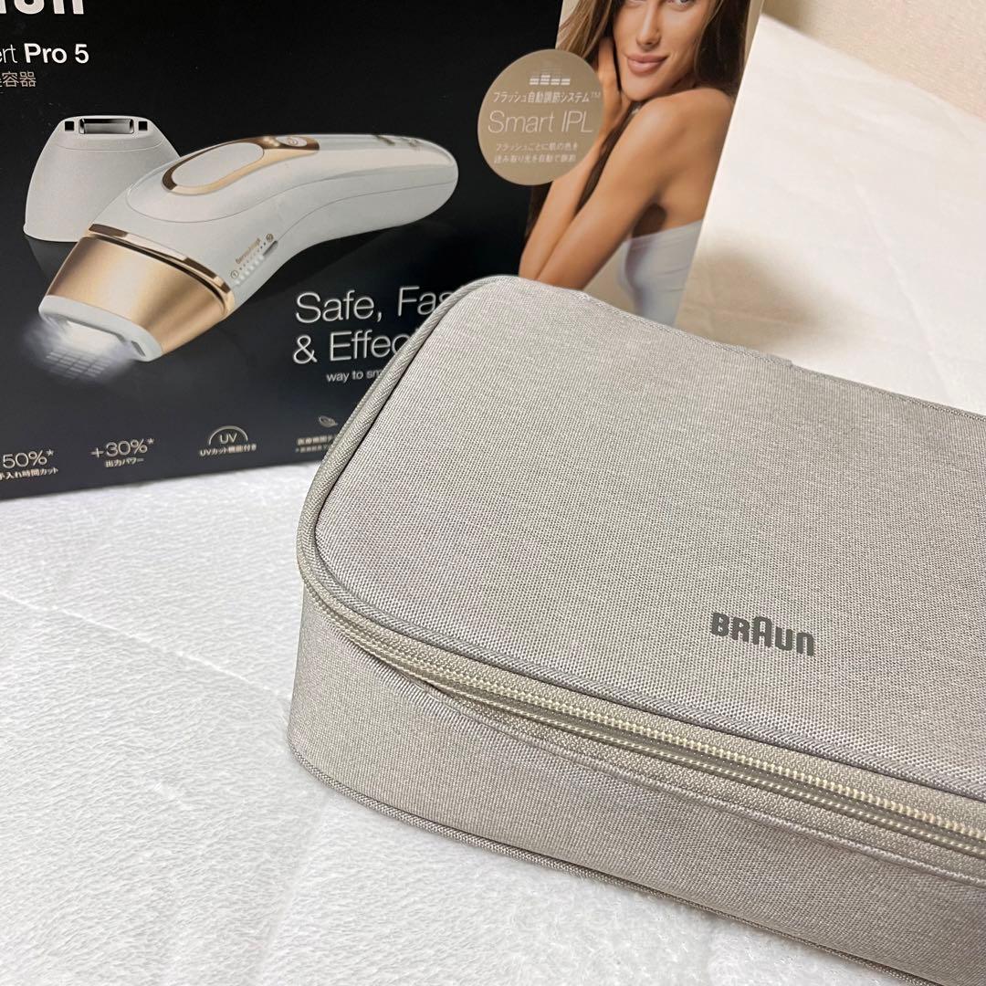 BRAUN 光美容機　脱毛　ブラウン シルクエキスパート　プロ5