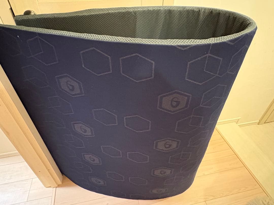 ファイテン　星のやすらぎ エアロクレイドル　中古　シングル　ネイビー