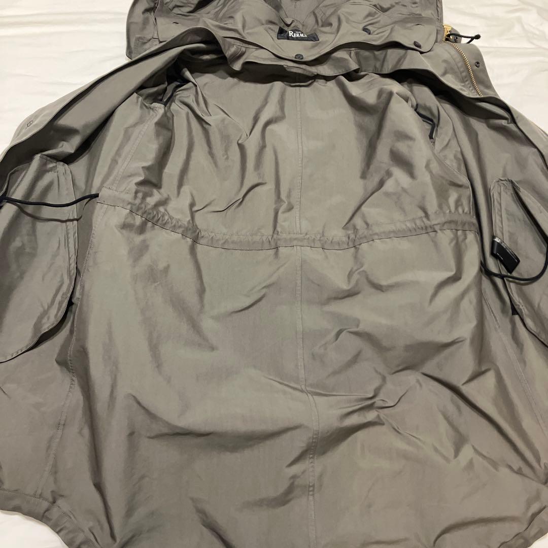THE RERACSノンライナー ロング モッズコート パーカー 36