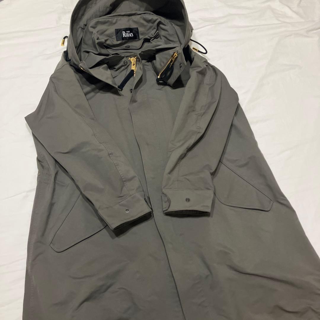 THE RERACSノンライナー ロング モッズコート パーカー 36
