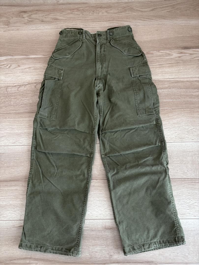 【中古】米軍　M-51/M51 フィールドパンツ XSMALL-REGULAR