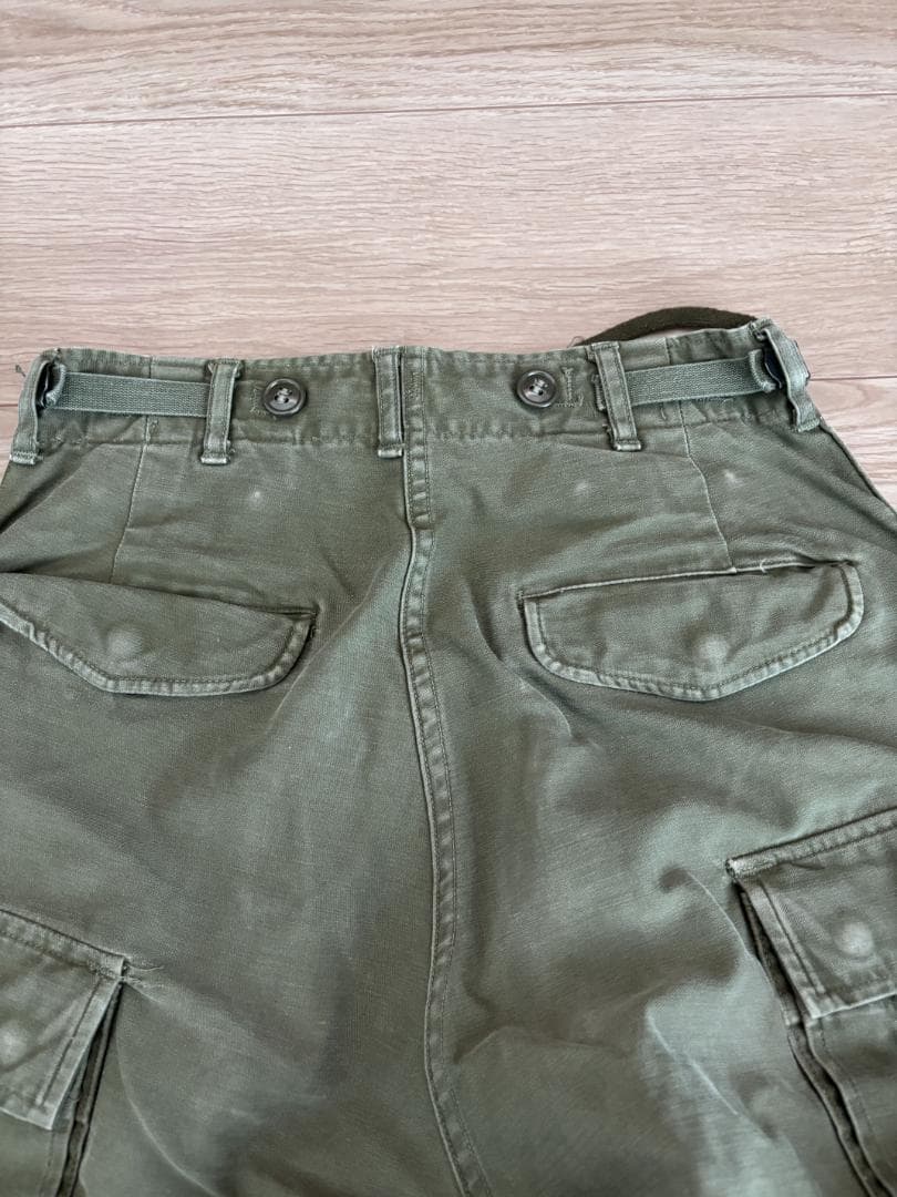 【中古】米軍　M-51/M51 フィールドパンツ XSMALL-REGULAR