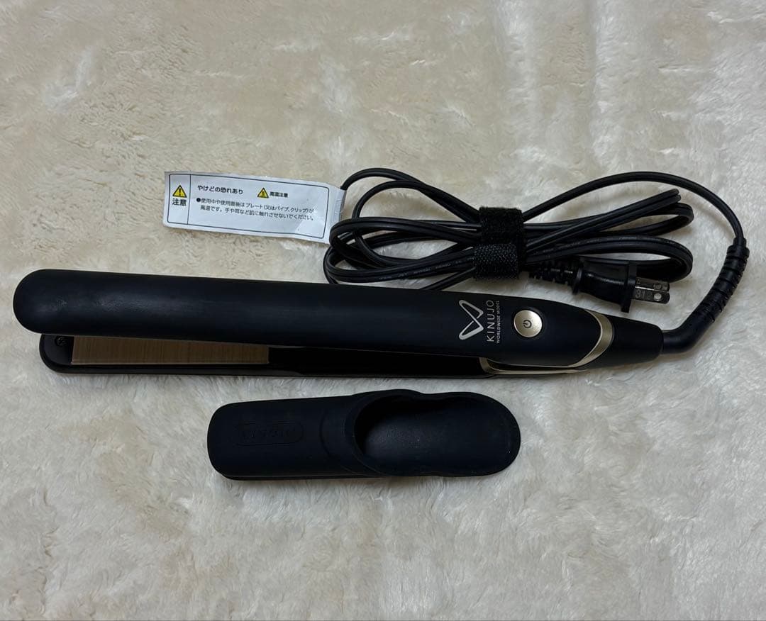 絹女 DS100-BK ストレートアイロン Worldwide Model