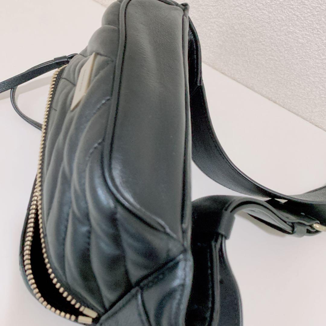 【美品】ALLSAINTS オールセインツ ウエストバッグ ウエストポーチ 黒