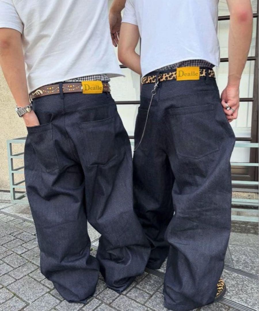 Deaile Rigid Baggy Denim リジット バギー M
