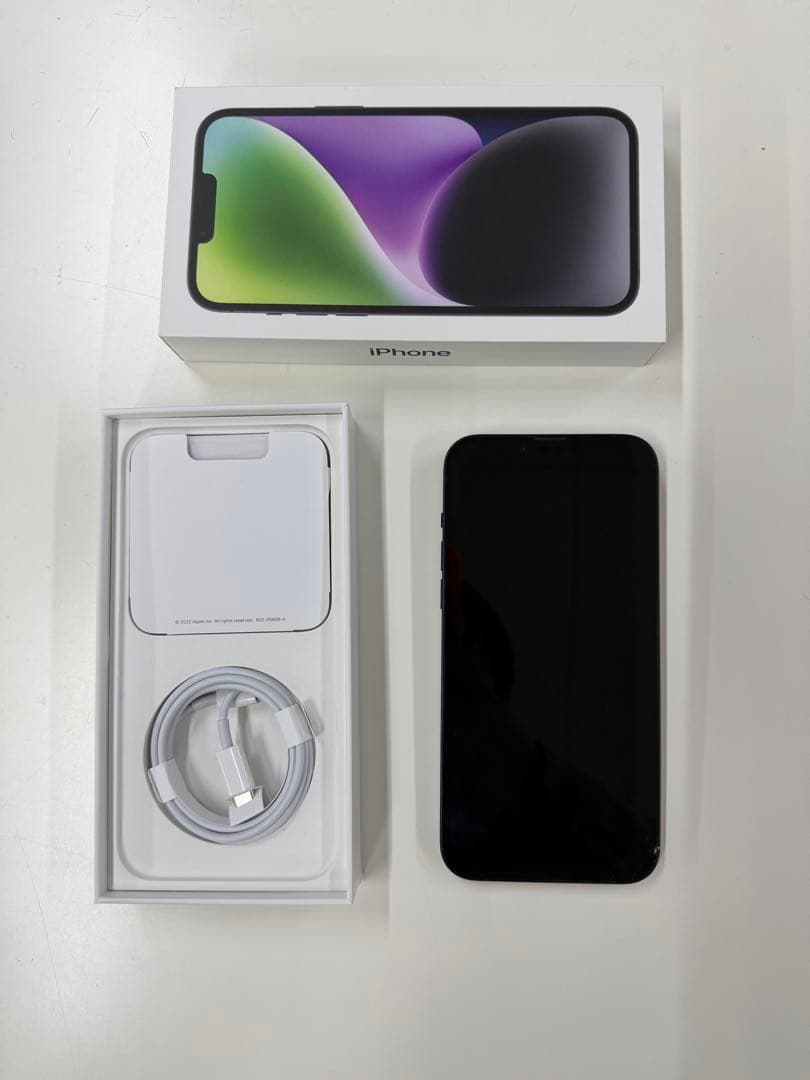 Apple iPhone 14plus ミッドナイトモデル 最大容量88%