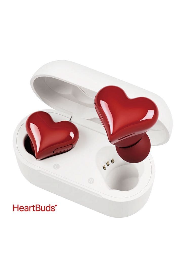 HeartBuds〈レッド〉　ワイヤレスイヤホン
