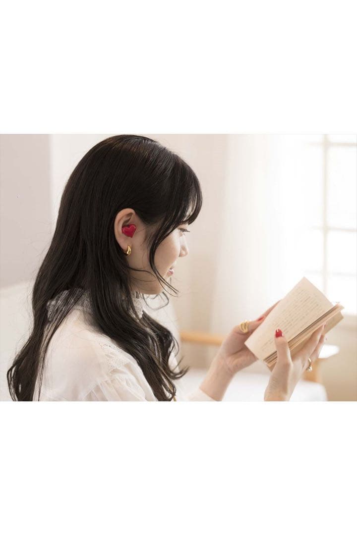HeartBuds〈レッド〉　ワイヤレスイヤホン