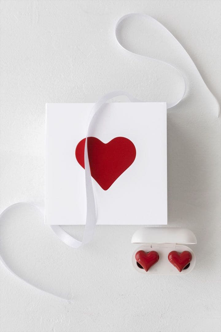 HeartBuds〈レッド〉　ワイヤレスイヤホン