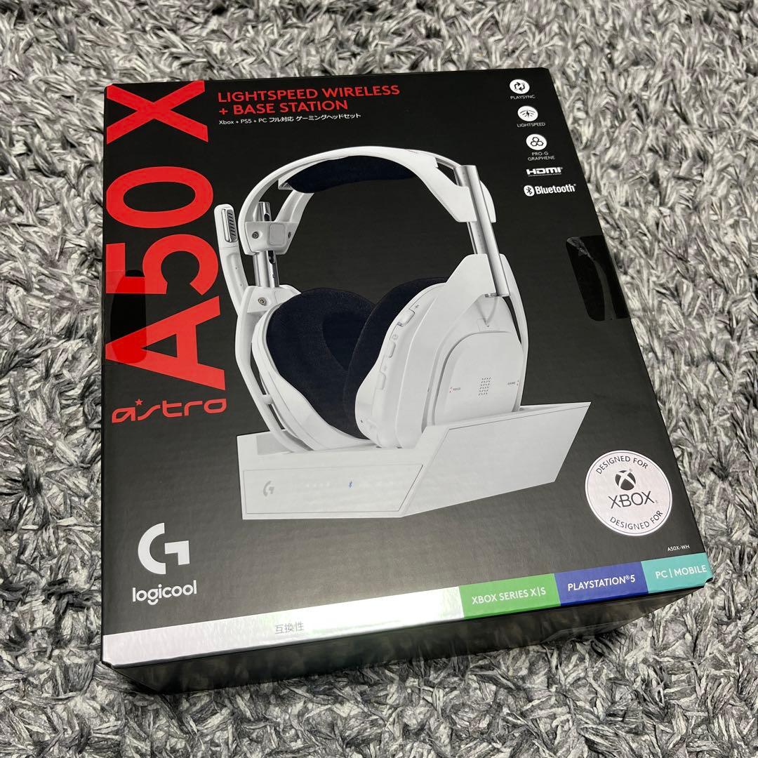 ヘッドホン Logicool G ASTRO A50X A50X-WH