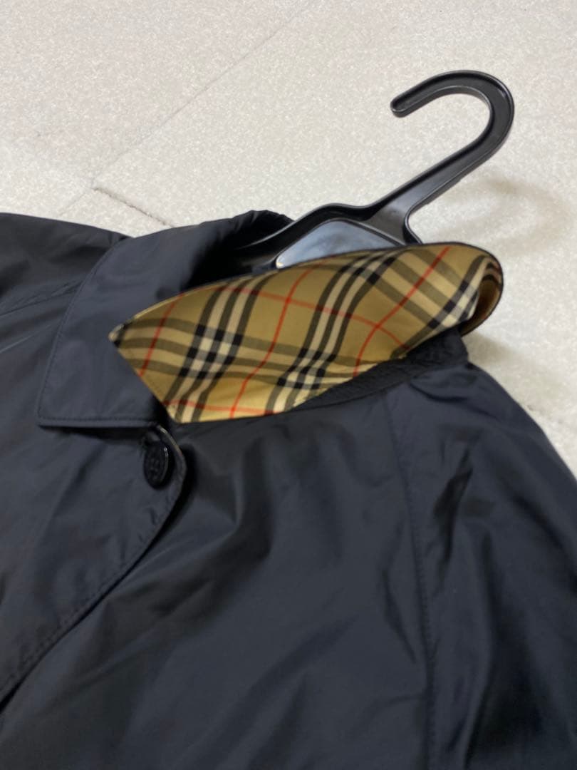 8783. BURBERRYS レインコート ノバチェック 収納袋