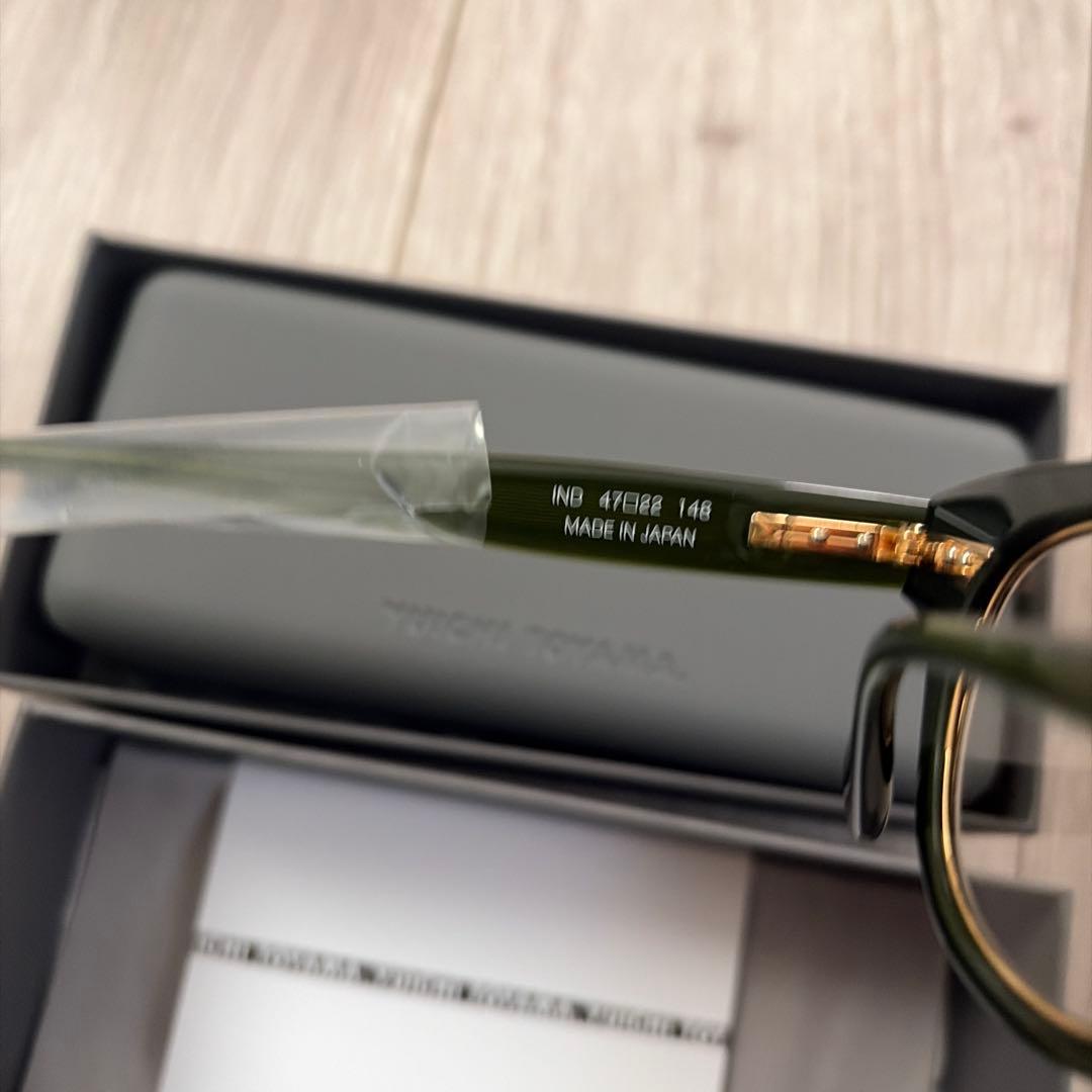 未使用　YUICHI TOYAMA U-128 グリーン　サングラス