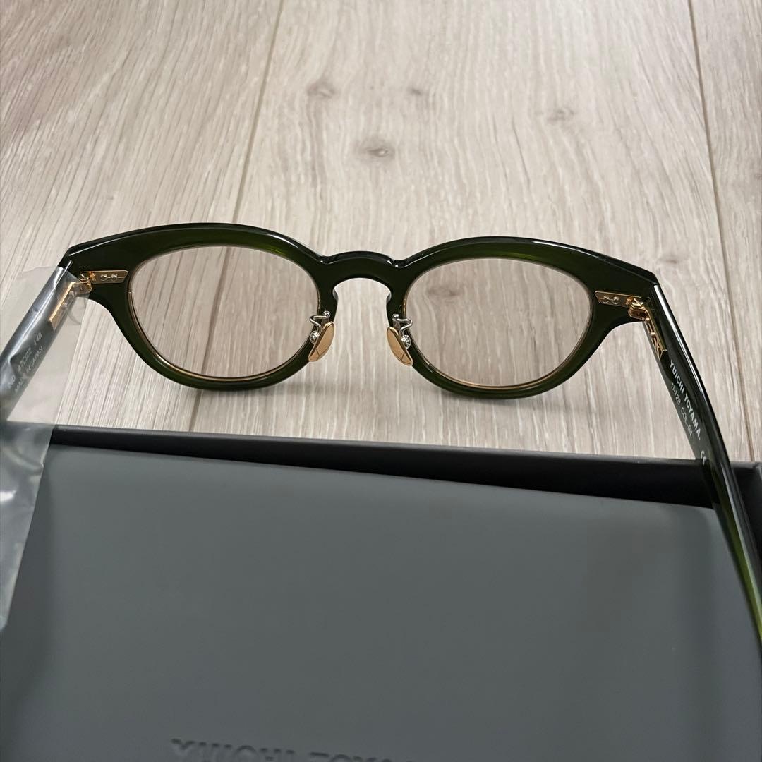 未使用　YUICHI TOYAMA U-128 グリーン　サングラス