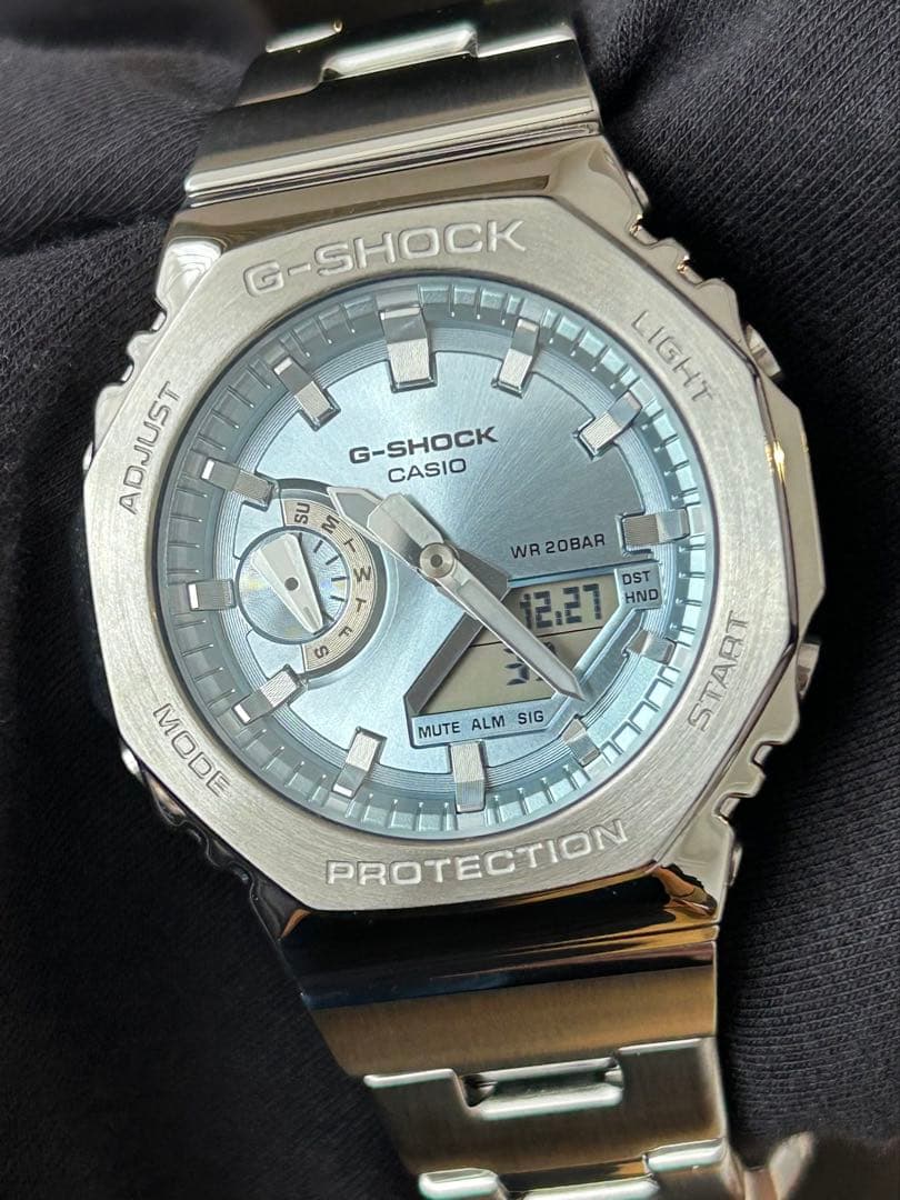 【新品未使用】G-SHOCK GM-2100D-2AJF フルメタル