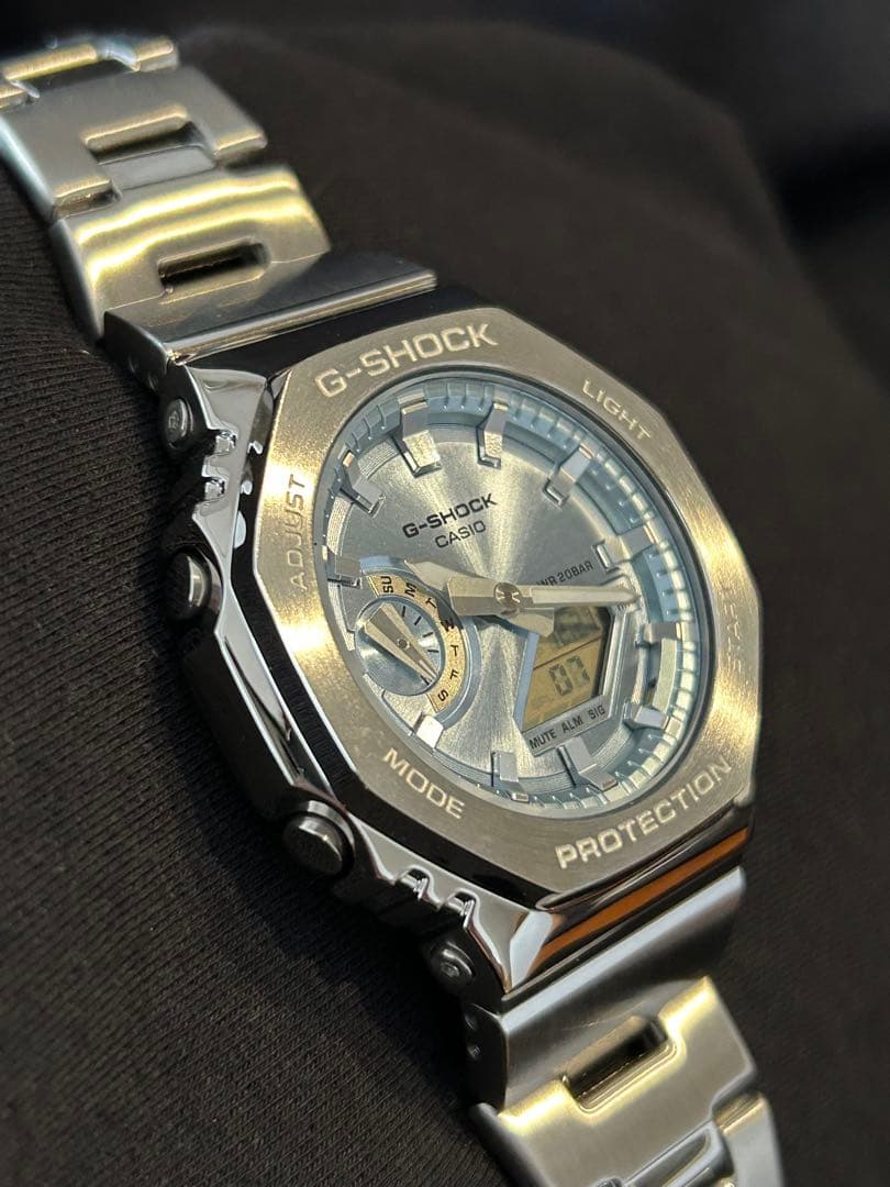 【新品未使用】G-SHOCK GM-2100D-2AJF フルメタル