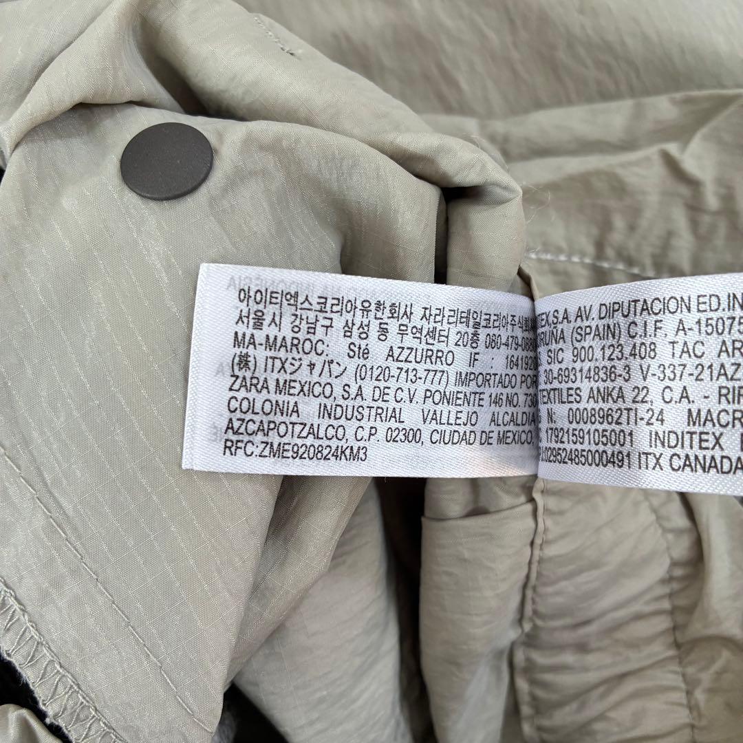 and wander | ZARA コラボ ナイロンパンツ Mサイズ