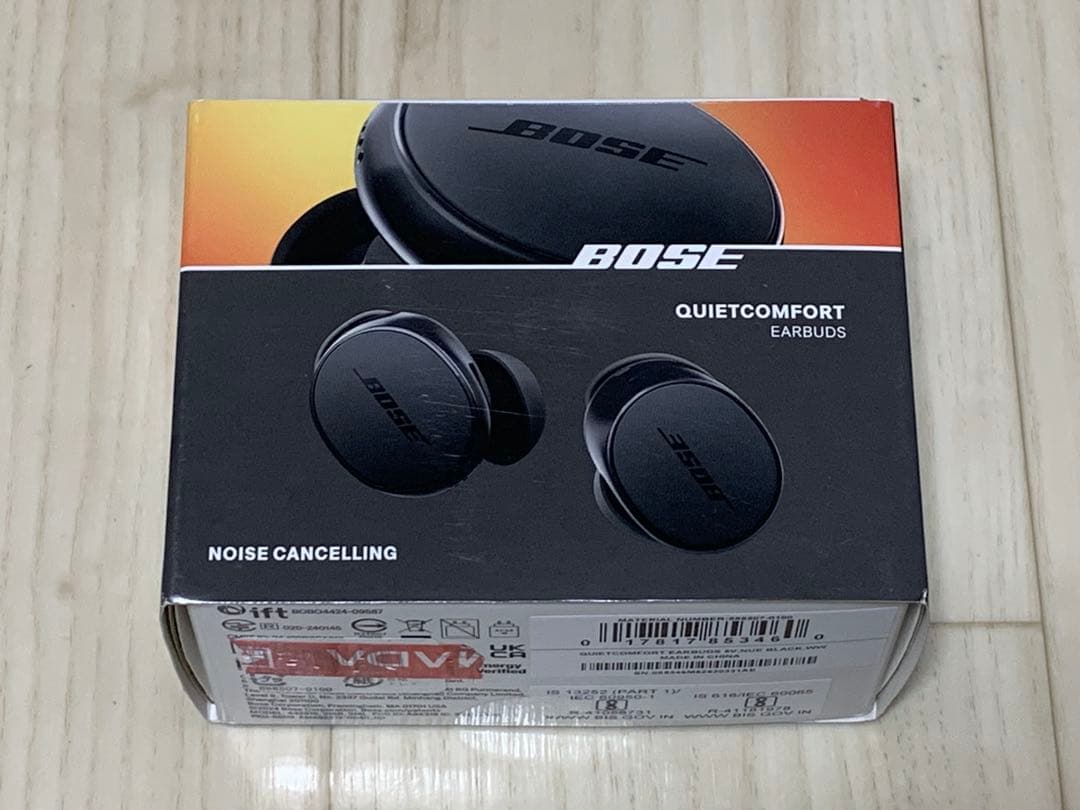 新品未開封 Bose ボーズ QuietComfort Earbuds ブラック