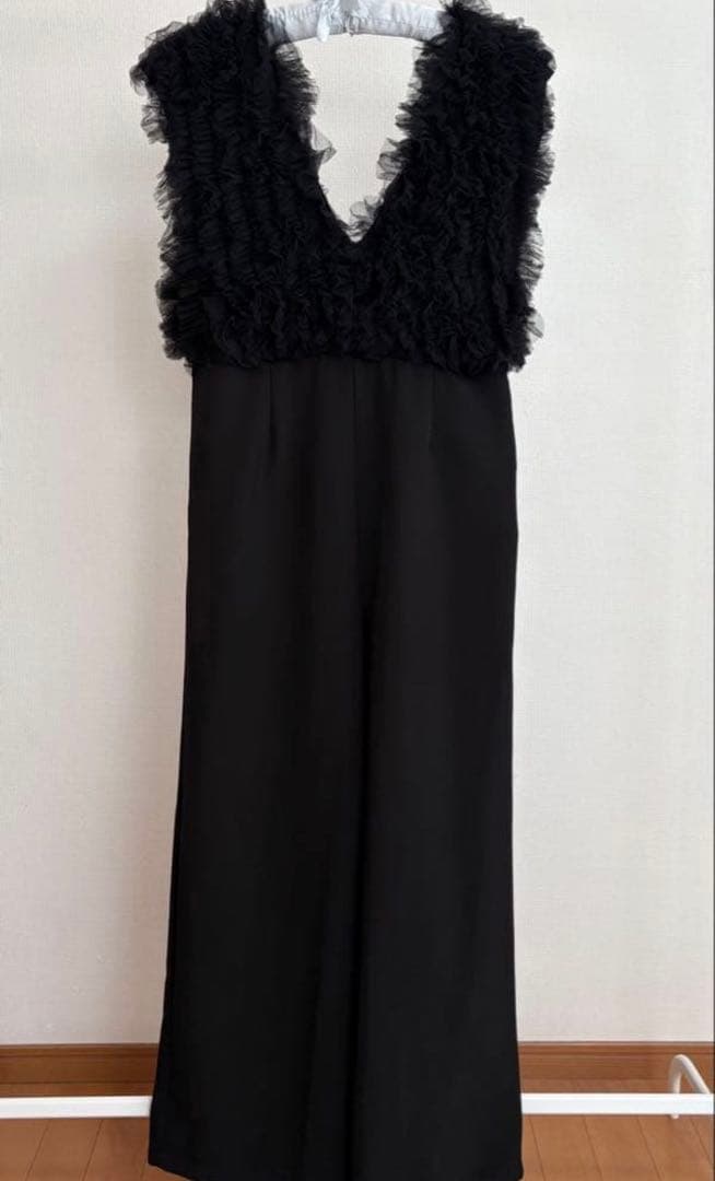 MEISM チュールフリルドッキングオールインワン オケージョン Mサイズ