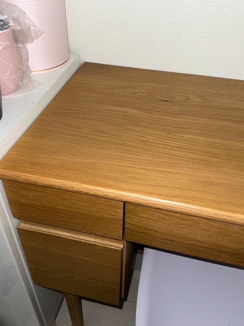 大阪市内配送無料 UNICO SOLK(ソルク) デスク IKEA チェアセット